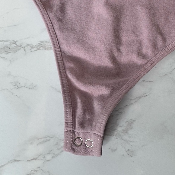 Free People Lavendar‎ Thong Sweetheart neck Thong bodysuit Size M/L - Picture 4 of 6